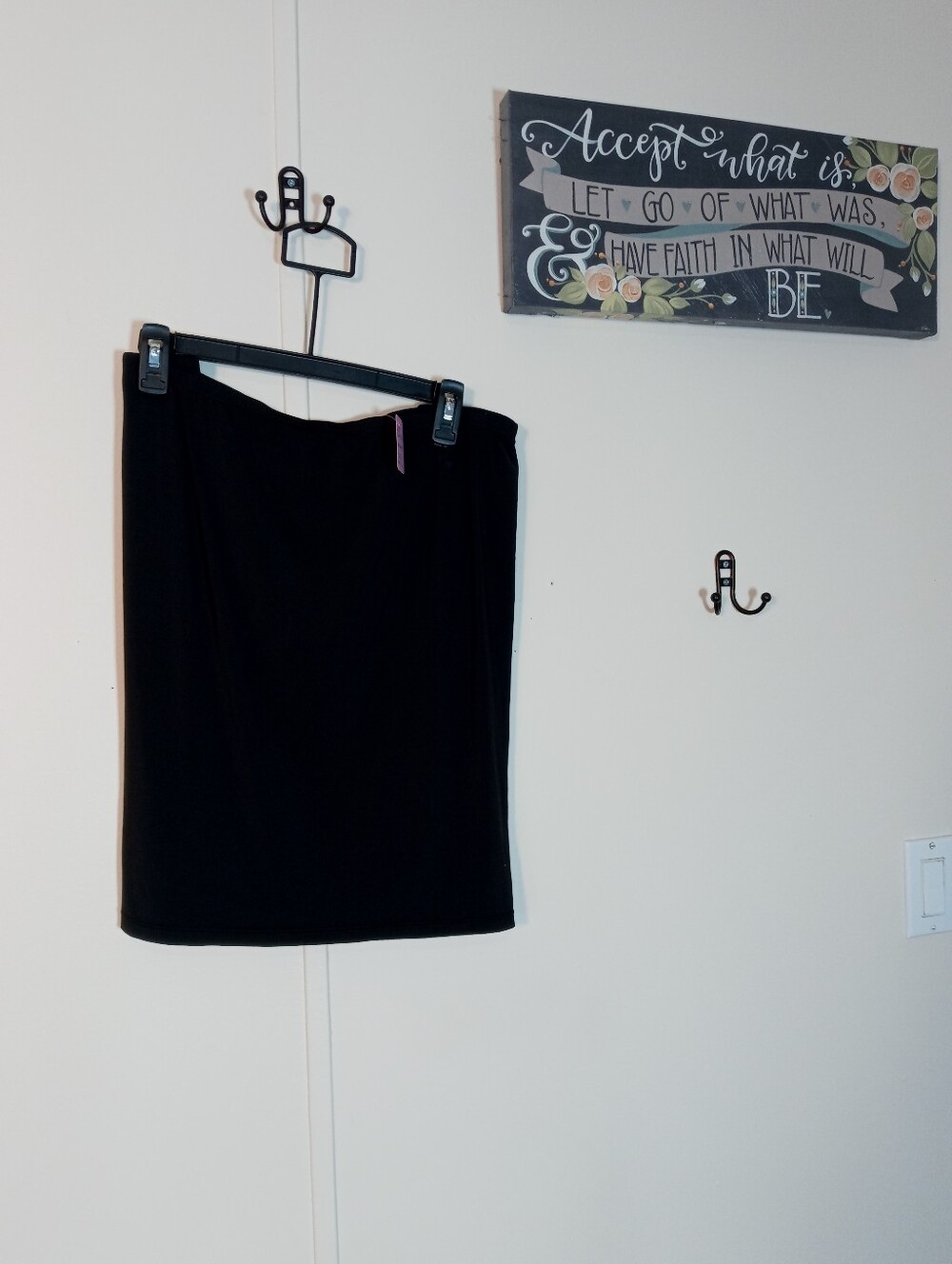 NWOT 5X Comfort Choice black Sexy Half Slip